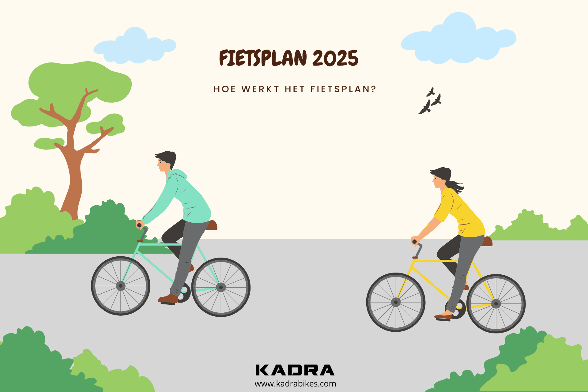 hoe werkt het Fietsplan 2025