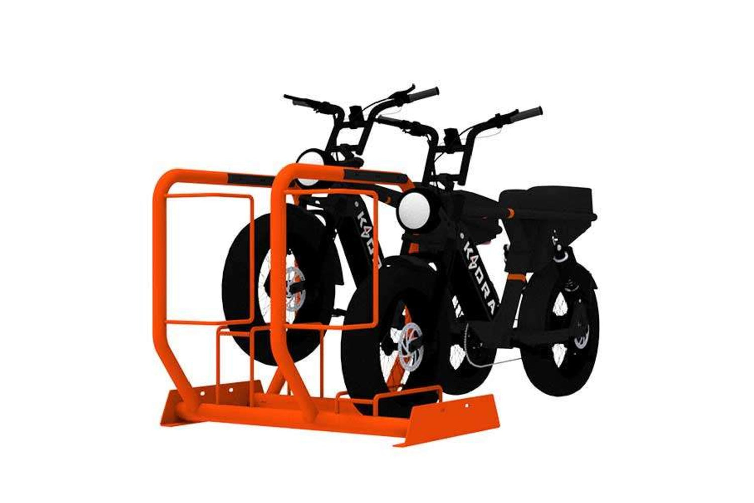 Het ultieme fietsenrek voor fatbikes ontwikkeld in samenwerking met Falco